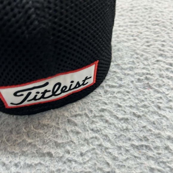 Titleist Footjoy Pro-v1 Hat Men Baseball Cap L Titleist Medium Large Black - Picture 4 of 8